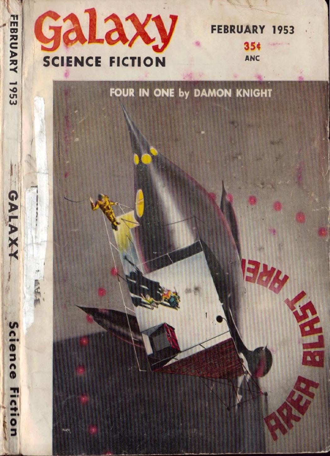 Cover of Galaxy Science Fiction, February 1953.
